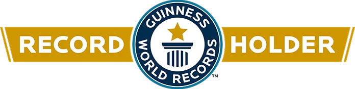 'Guinness World Records' Official Record Holder Badge